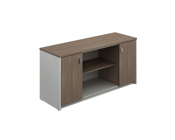 Credenza with 2 doors & 1 shelf 72 x 24 x 30" Prime