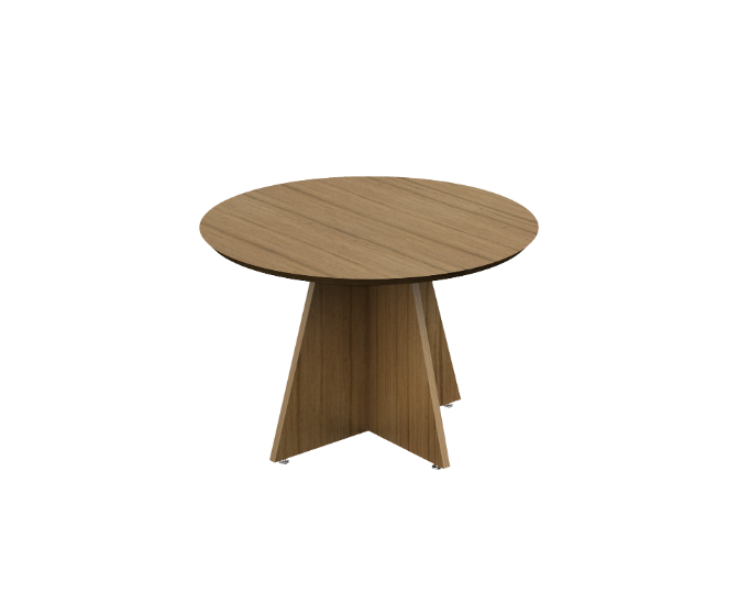 Round table 48 x 30" Contempo