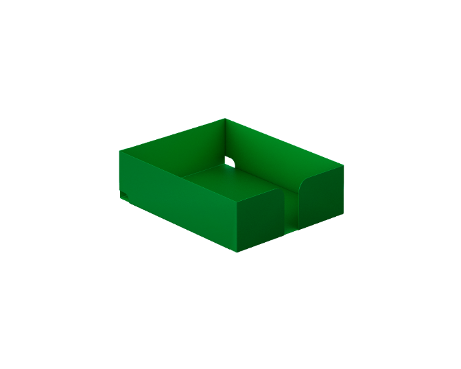 [GAC887PL37] Porta Papeles a Cubierta 23 x 29 x 8 cm (Rojo)