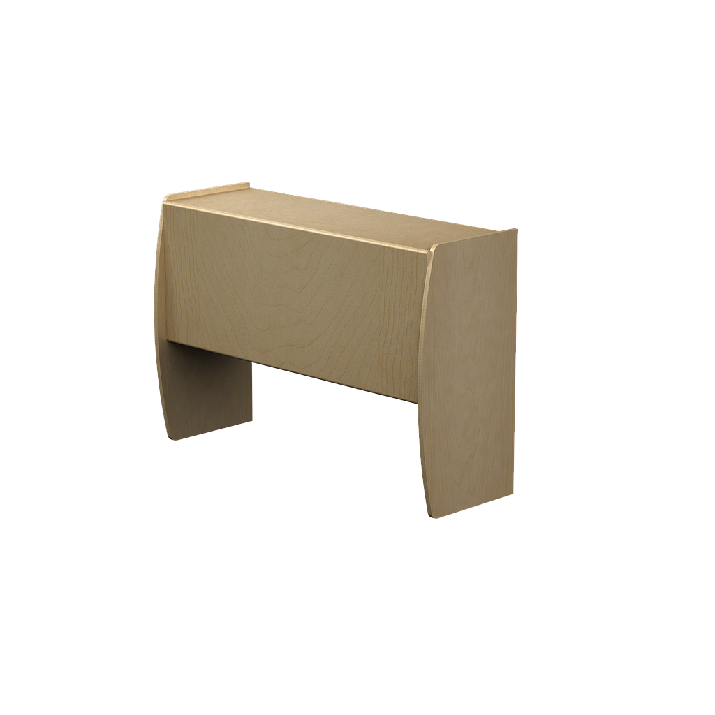 [GAK472MM3BP04] Flipper door hutch 19MM 45.5 x 15.5 x 31.5" 3MM Cyber (Cherry)