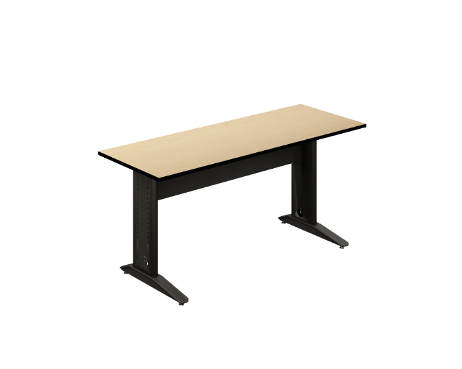 [GAK515120MM3M28BP04PL00] Mesa Operativa 28MM 120 x 60 x 75 cm 3MM Cyber (Cherry, En Polvo Negro)