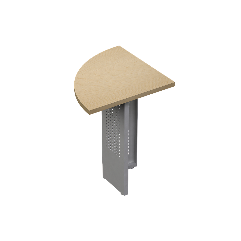 [GAK860050MM3M19BP04PL00] Remate p/Esquina c/Soporte 19MM 50 x 60 cm 3MM Cyber (Cherry, En Polvo Negro)