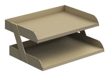 [GAN865LL02] Metal paper tray 14 x 10 x 6" Nova  (Beige)