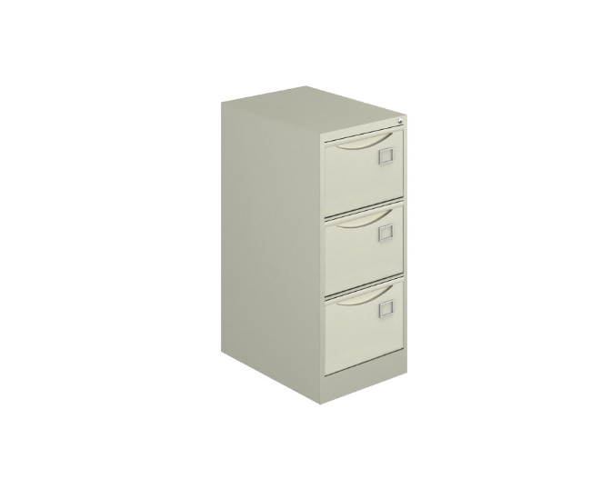 3-Drawer steel cabinet 18 x 26 x 42" 22 gauge Concord