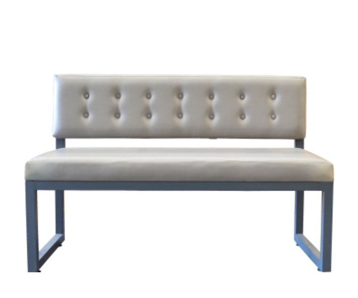 Discovery bench w/tufted backrest 71"