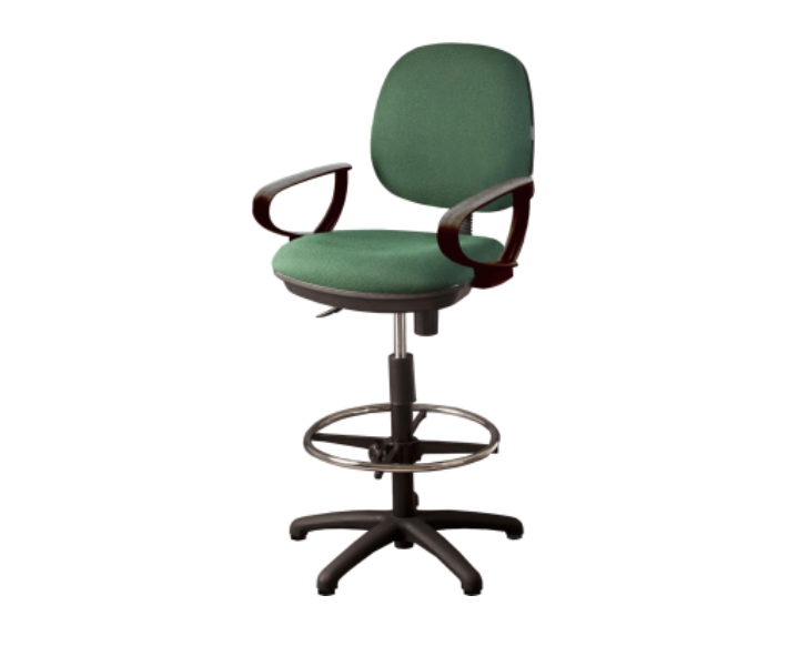 Task chair "D" arms 5 star nylon base