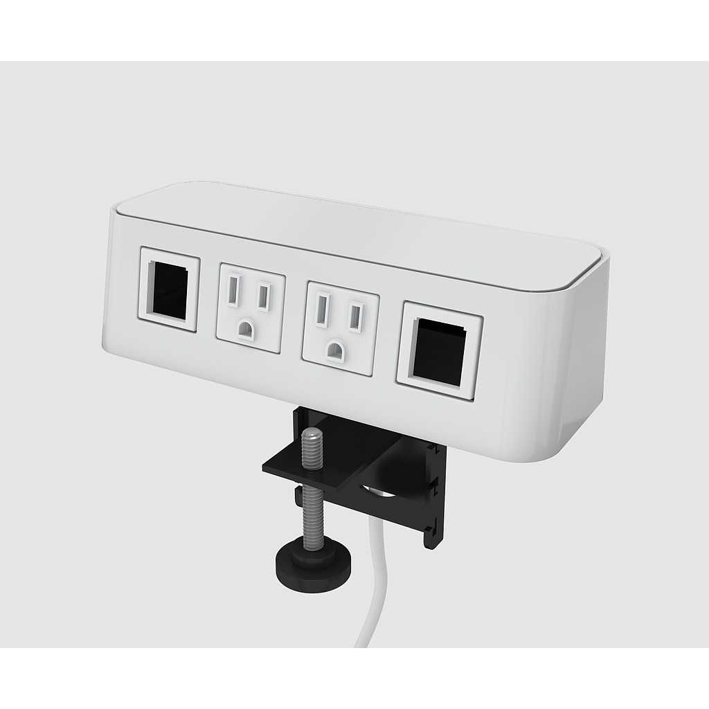 Multicontacto Burele 2 Tomas/2 vacios 180 cm