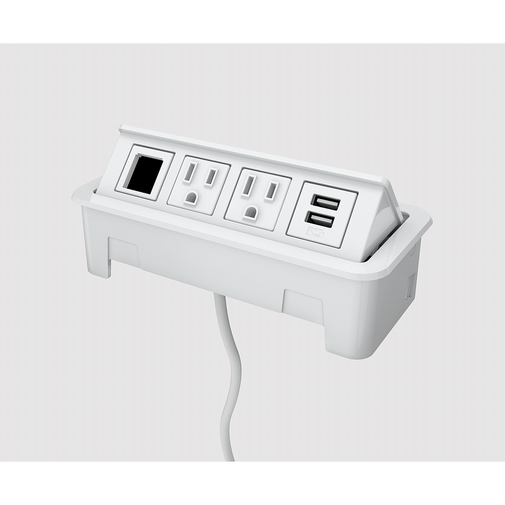 Nacre 2 power, 1 USB A+C, open data 120" cord