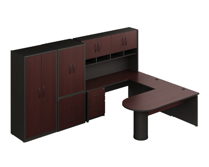 Executive U-group 134 x 91 x 71" Spazio