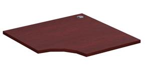 Diagonal worksurface 36 x 36"