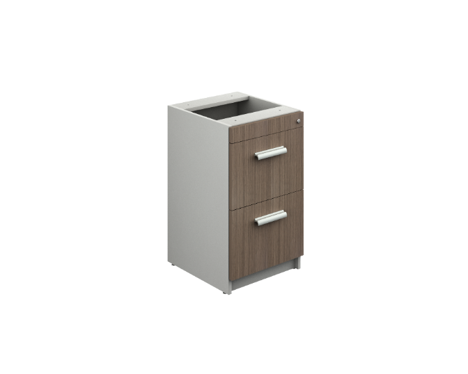 Pedestal 2 Gavetas 41 x 45 x 72 cm Prime