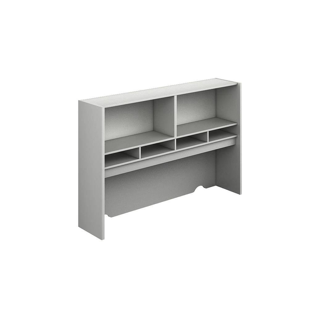 Librero s/Credenza Abierto con Papelera 208 x 35 x 105 cm Prime